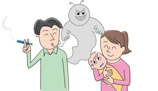 煙が見えない　加熱式タバコにも受動喫煙のリスクあり!